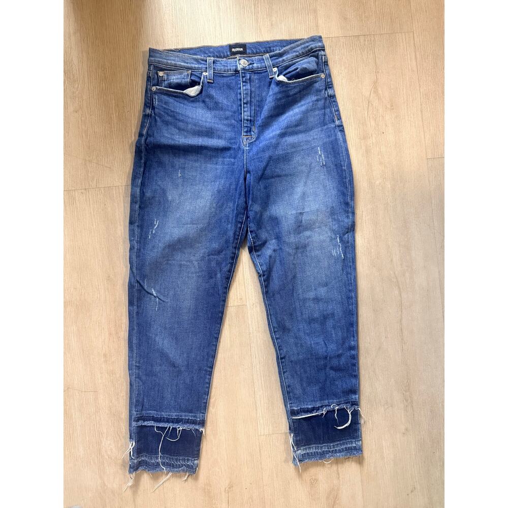 Hudson Zoeey High Rise Straight Crop Jeans SOCG 27 NWOT